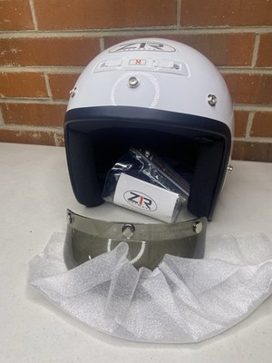 Z1R Jimmy Open Face 3/4 Helmet - Gloss White - Adult Size Medium