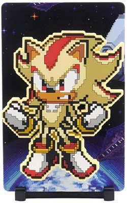 GW12d0 Sonic the Hedgehog (Modern) FiGGYZ Magnet-Sammelfigur Super Shadow 1 Neu