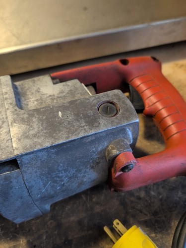 Vintage Milwaukee 5300 Heavy Duty Rotary Hammer Drill, Case & Bits - Picture 4 of 11