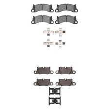 For Porsche 911 16 R1 Concepts Optimum Oep Front Rear Brake Pad Set