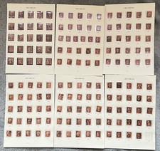 GB QV Sg43, 1d rose-red, plates 71 to 224 collection. Mostly Good used.
