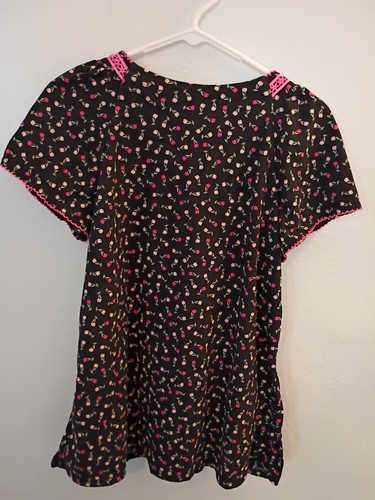 Secret Treasures PJ's/Lounge LG(12-14) Floral, Cropped Hose, Tunika Knopfverschluss - Bild 3 von 6
