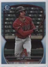 2023 Bowman Draft Chrome Sky Blue Refractor Druw Jones #BDC-4 8az