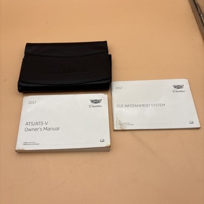 2017 Cadillac ATS/ATS-V Owners Manual Cue Infotainment System with Case Included