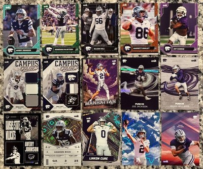 2026 Onit Athlete Kansas State Wildcats Football *Pick Insert Card* KSU