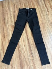 Levi's 711 Women's Skinny Jeans, Size 26 Black