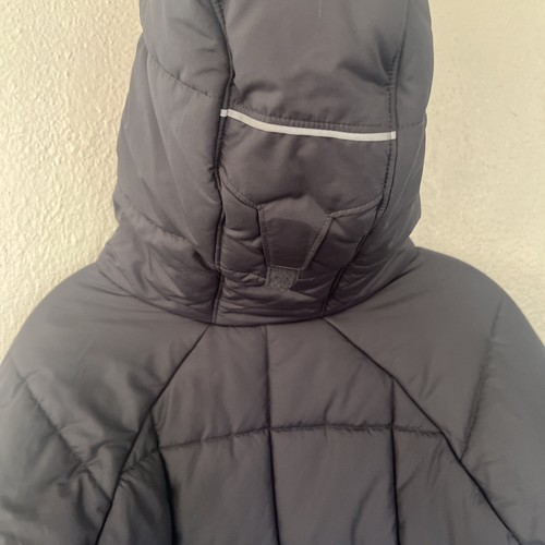 Columbia 2-Tone Puffer Jacket Boys Size XL (18/20)gray/Teal Hoodie - Picture 8 of 16