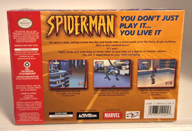 Spiderman 1st Print (Nintendo 64,) N64 New Factory Sealed Rare - WATA CGC VGA