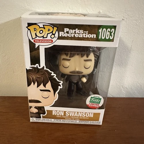 Funko Pop! Television Ron Swanson Parks and Recreation 1063 Limited Edition