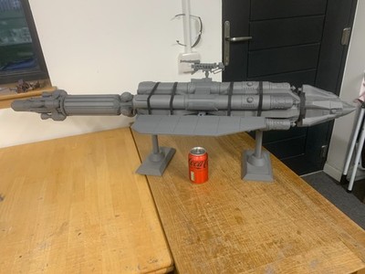 Space 1999 Light Ship Altares 48'' long model kit - VERY LARGE - 3d printed