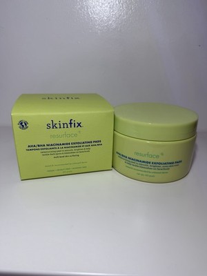Skinfix Resurface+ AHA/BHA Niacinamide Exfoliating Pads, 60 Count