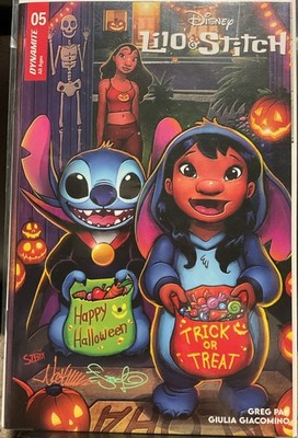 Disney Lilo & Stitch #5 Nathan Edward Szerdy Variant Signed w/COA