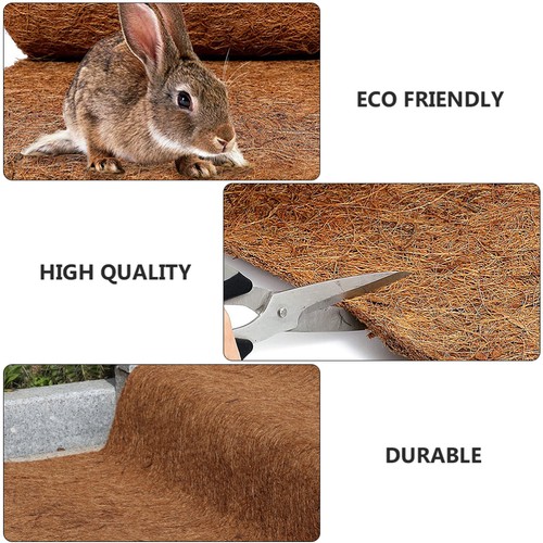 Coconut Palm Pet Floor Mat Coir for Pets Reptile Carpet Climbing - Picture 10 of 12