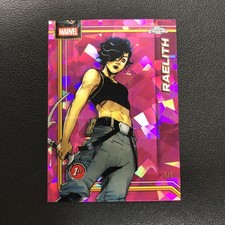 Marketplace image: 2026 Topps Chrome Marvel Comics Sapphire Raelith 1st Padparadscha 1/1