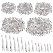 270Pcs 5 Sizes Alligator Hair Clip Assortment Kit,for Metal Duck Bill Hair Clips