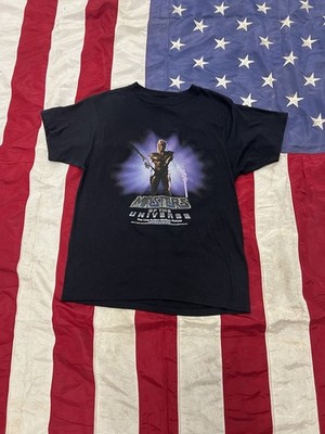 希少　vintage promo tee rakim The Master 1987 Masters of the Universe T-Shirt He Man Live Action Movie
