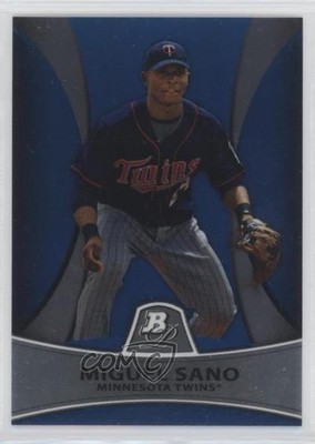 2010 Bowman Platinum Prospects Blue Refractor /99 Miguel Sano #PP28 1t4