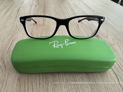 Ray-Ban Kinder Unisex Brille Rahmen RB1531 3529 Schwarz Klar Eckig XS(48-16-130)