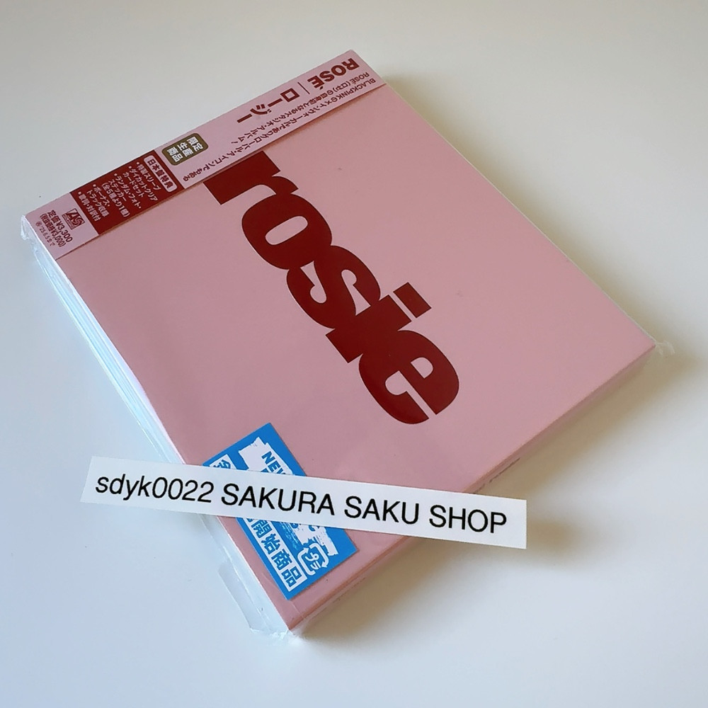 BLACKPINK ROSE ROSIE rosie CD Japan Limited Edition WPCR BLACKPINK ROSE ROSIE rosie CD Japan Limited Edition WPCR