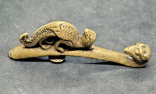 Antique Dragon Bronze Sculpture Luck Chinese Crafts