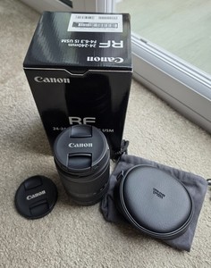 REDUCED Canon RF 24-240mm f/4-6.3 Lens & Protector & Canon Lens Case