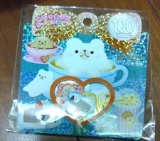 Kamio Japan Bearate Flake Seal Heisei Retro Used Collectible Sticker