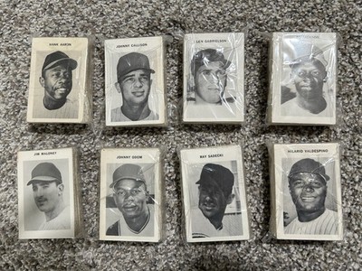 1969 Milton Bradley Baseball Cards (complete set) 296 cards