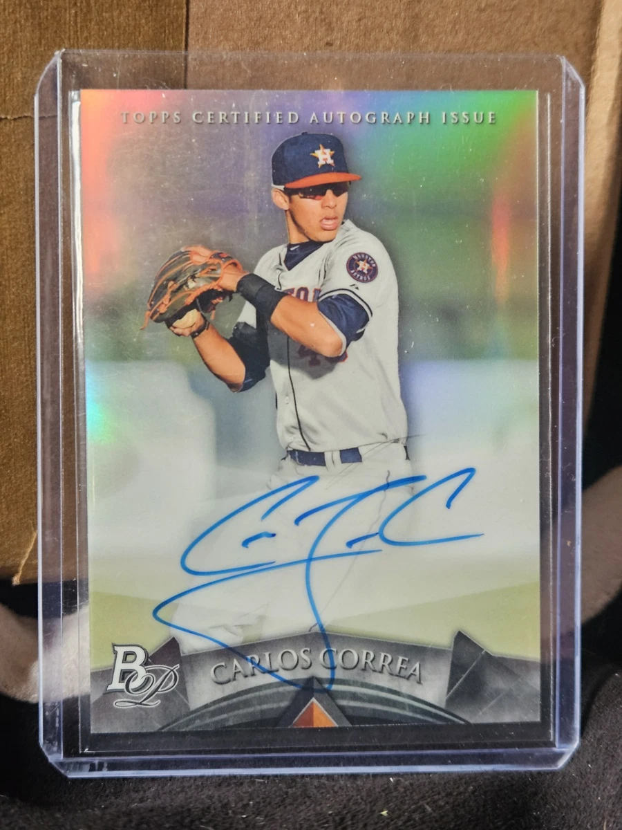 Bowman Carlos Correa Baseball Sports Trading Cards & Accessories
