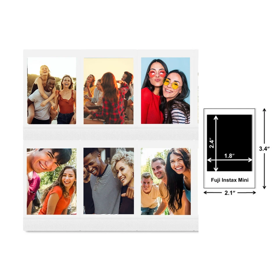 Mini película instantánea Fujifilm Instax (20 paquetes dobles, 400 imágenes en total) para Instax Foto 3 de 4