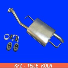 ENDSCHALLDÄMPFER + Montagesatz für TOYOTA COROLLA  (_E12_) 1.4 1.6 VVT-i