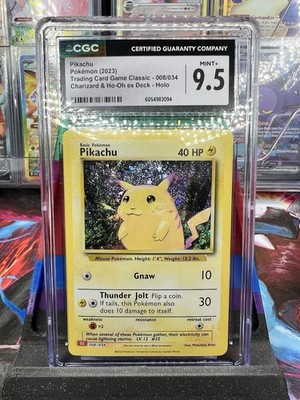 Pikachu 008/034 Trading Card Game Classic Holo for sale online | eBay