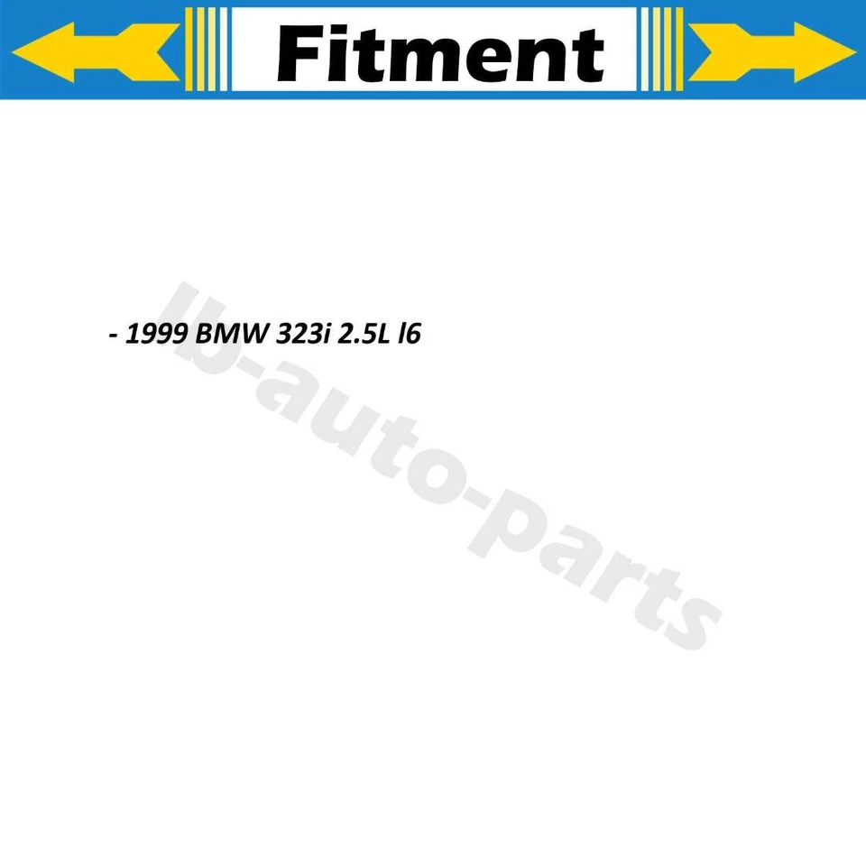 Cable de freno de estacionamiento trasero Dorman 2x para BMW 323i 1999 Foto 2 de 4