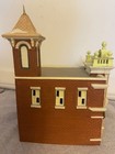 Dept 56 Heritage Village Disney Parks Fire Department with light band cord — photo 4