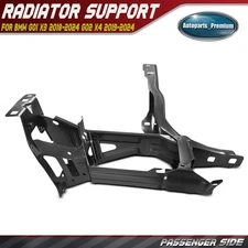 Passenger Radiator Support Core for BMW G01 X3 2018-2024 G02 X4 2019-2024 Steel