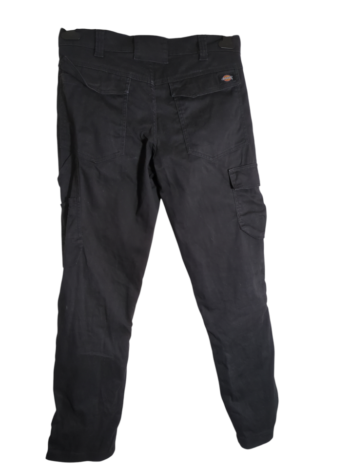 Dickies Mens Flex Cargo Work Trousers Black W34 L31 Combat Pants ...