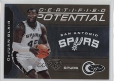 2010-11 Totally Certified Certified Potential Gold 15/25 DeJuan Blair #5 0f8