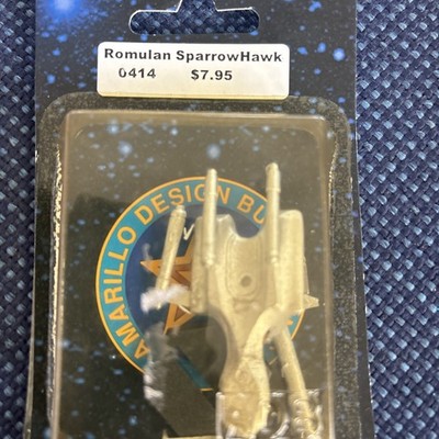Star Fleet Romulan Sparrowhawk 0414  New Old Stock  Unused Metal 1999 (a6