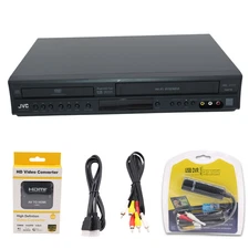 JVC DVD VCR Combo Converts VHS to Digital File by USB 2.0 Capture Converter