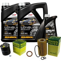 Inspektionspaket 11L Mannol Longlife 5W-30 FüR Mercedes 906 316 CDI 313 310 W639
