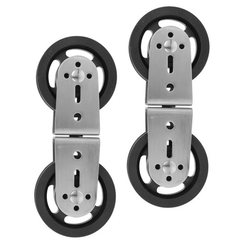 2 Pcs Double Pulley Fitness Equipment Attachment DIY Cable System - Picture 12 of 12