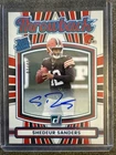 2025 Shedeur Sanders Donruss Throwback Autograph 07/49