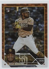 2023 Topps Series 2 Orange Foil 143/299 Eguy Rosario #576 1tc5