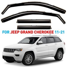 Rain Guards Vent Visors Shade For 2011-2021 Jeep Grand Cherokee Rain Guards Vent Visors Shade For 2011-2021 Jeep Grand Cherokee