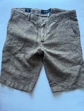 Kiton linen shorts New - size 35 brown