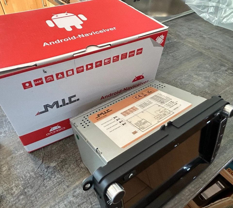 MIC AV8V7-Lite Android 12 Autoradio Navi VW Skoda SEAT Golf T5 Touran Passat - Bild 3 von 4