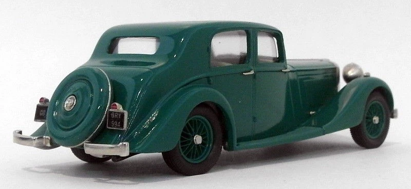 Lansdowne Models 1/43 Scale LDM97 - 1937 Bentley 4.25 Saloon By Park Ward Green - Image 3 of 4