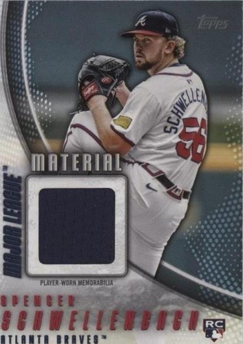 2025 Topps Holiday Player Relic Spencer Schwellenbach RC #PR-SSC