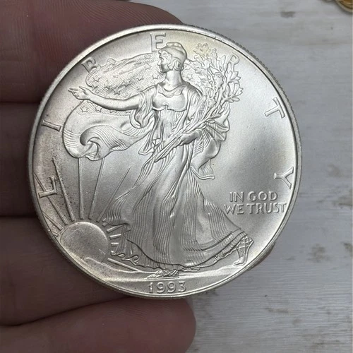 1993 American Silver Eagle — photo from the most recent tracked eBay sale