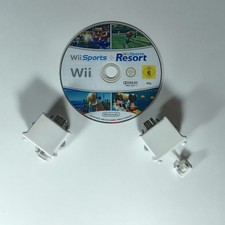 Wii Sports & Wii Sports Resorts & 2 Motion-Plus Adaptor Nintendo Wii