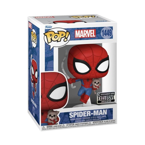 POP Spider-Man with Sandwich The Dog Funko Figura de vinilo #1449 - Entertainmen - Imagen 1 de 4